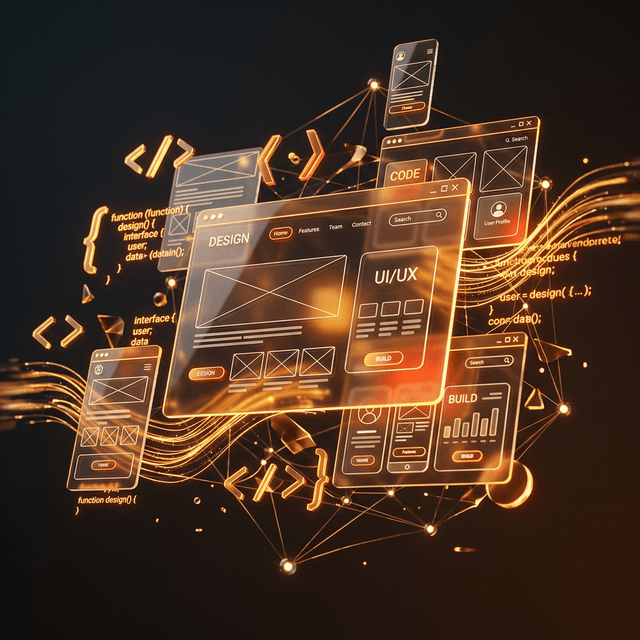 Devulto Engineering Showcase - Abstract Digital Architecture